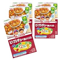 キューピー　グリコ　ベビーフード Amazon.co.jp: 1歳からの幼児食 野菜カレー×5個 江崎グリコ